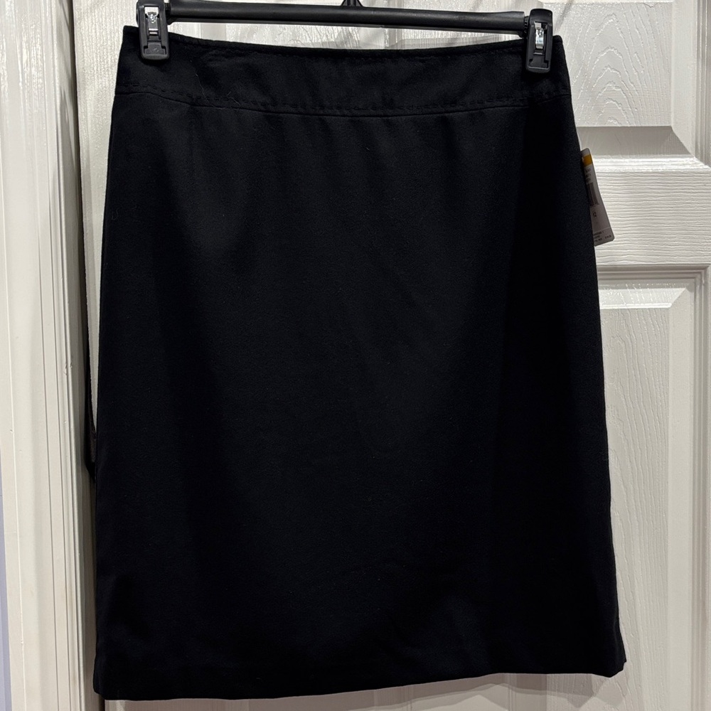 RAFAEL Elegant Black Pencil Skirt